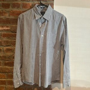 J crew button down gingham